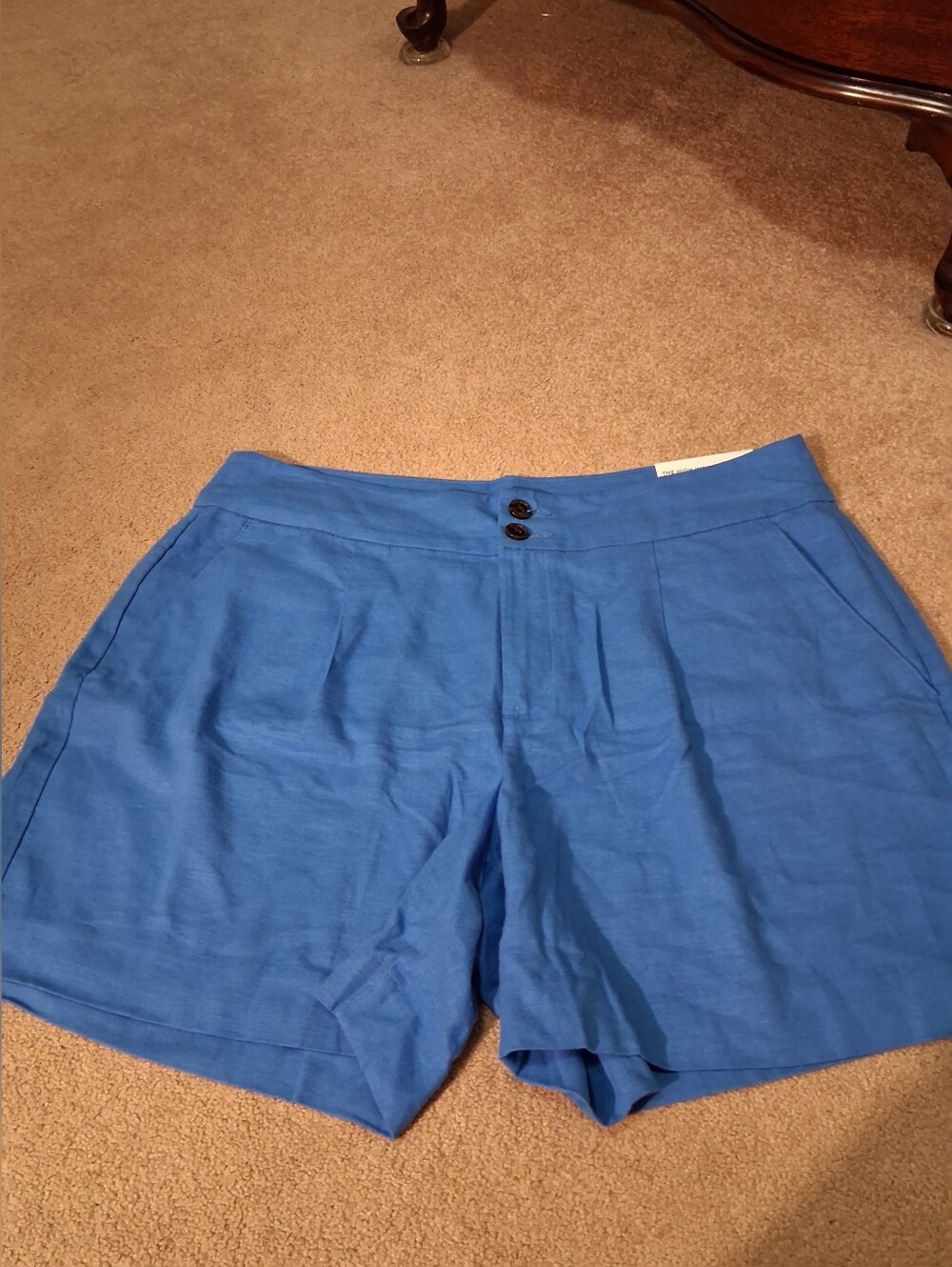 Ann Taylor Linen High Waist Short NWT $59 'Retail